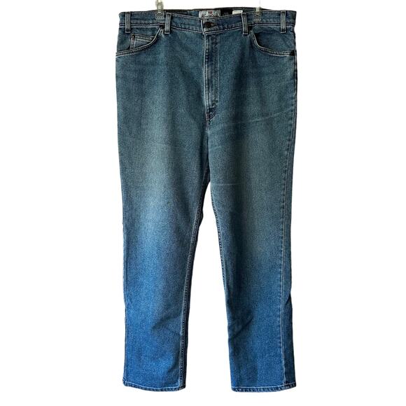 Vintage Levi's Strauss Jeans Orange Tab Signature Flex Denim 540 90's Mens 42x32 - Picture 1 of 14